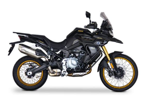 Voge 900 DSX Trail bridable A2 – Black Edition / Gris-bleu – Image 2