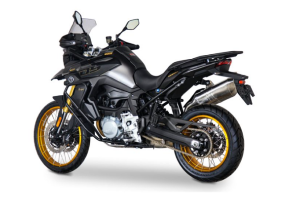 Voge 900 DSX Trail bridable A2 – Black Edition / Gris-bleu – Image 4